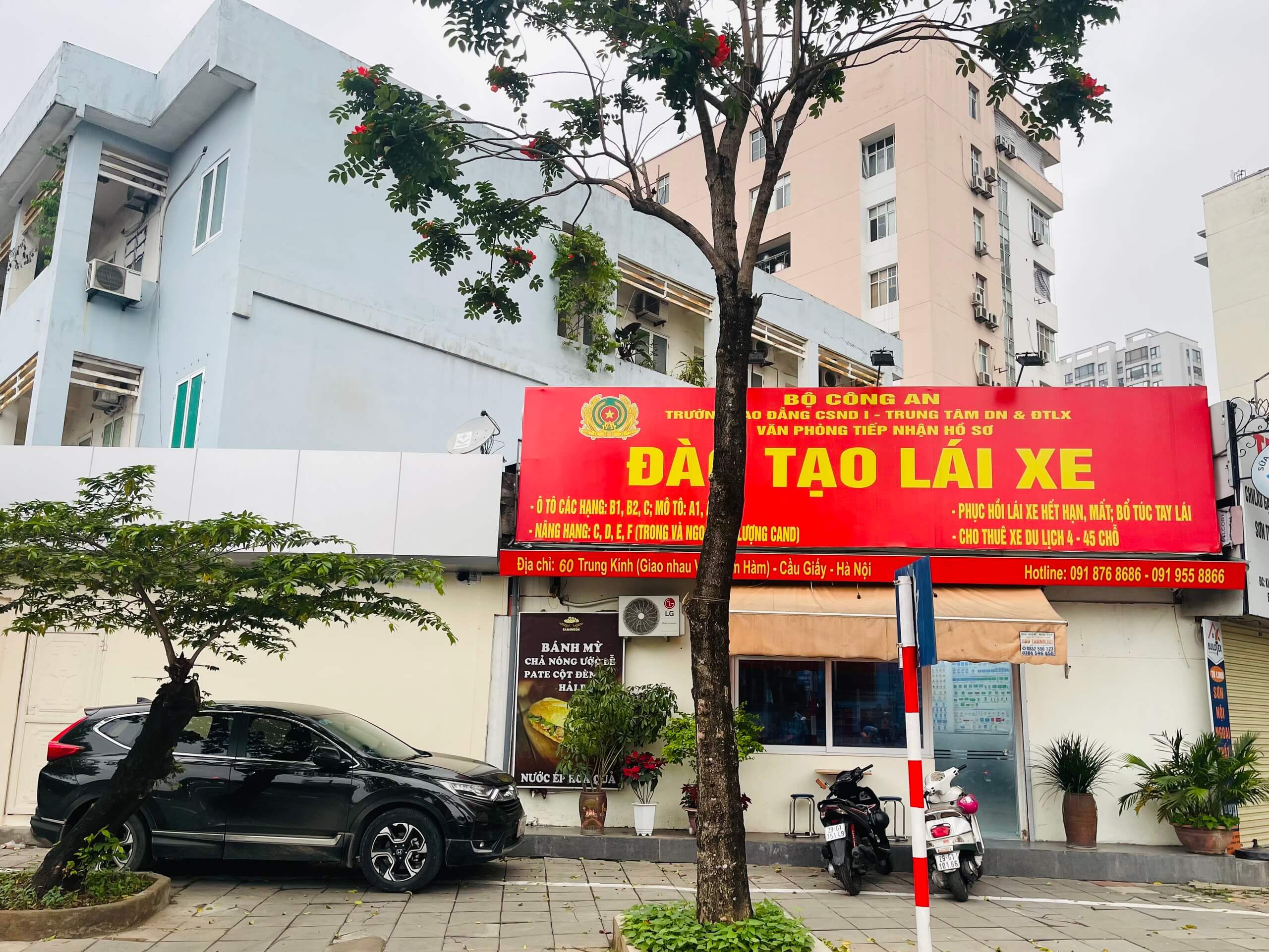 Trung tâm đào tạo lái xe hà nội